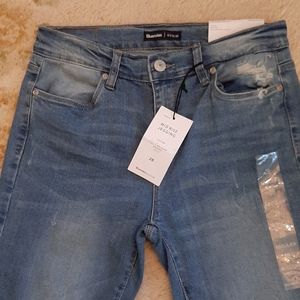 Bluenote Super Skinny Distressed Jeans. 28